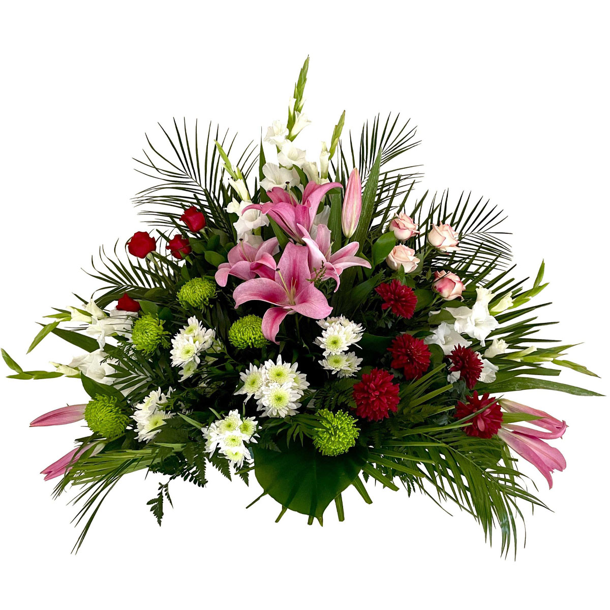 Centro funerario variado extragrande