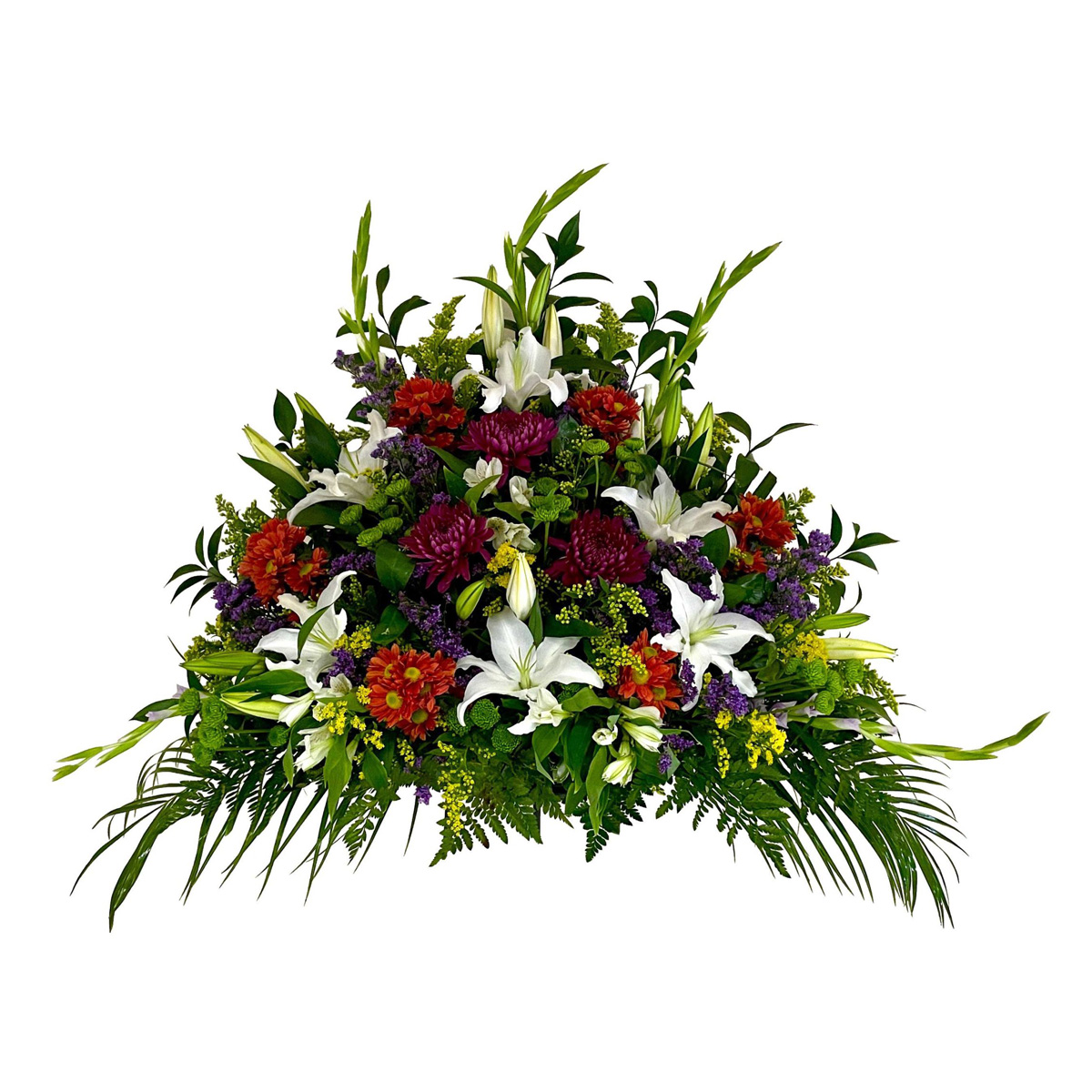Centro funerario variado mediano